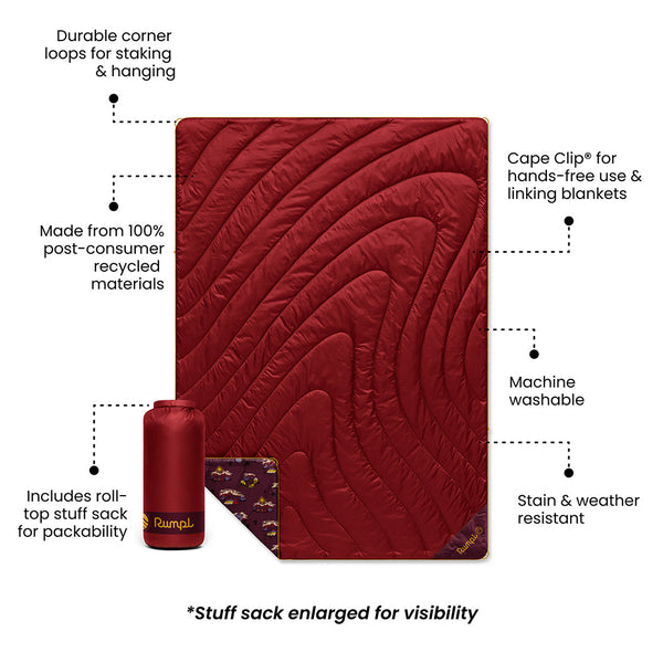 Original Puffy Blanket - Cherry Desert Cheers