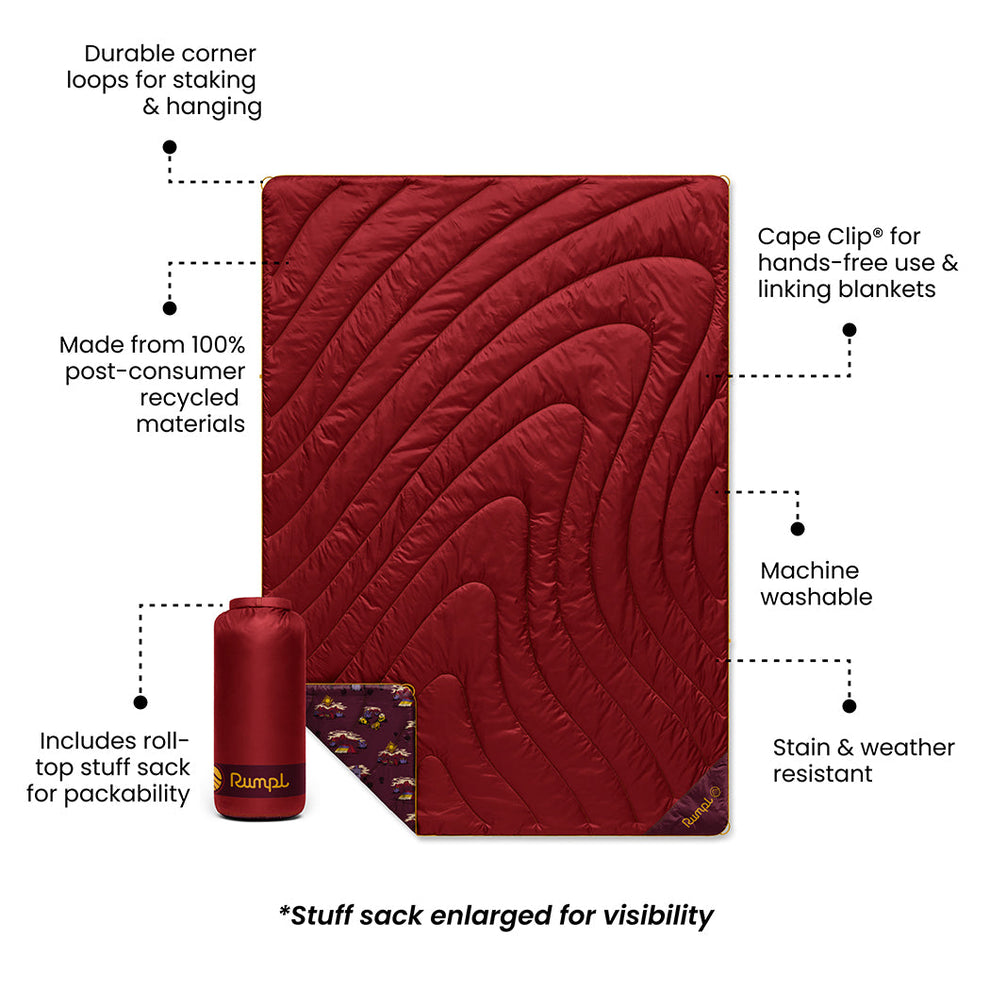 Original Puffy Blanket - Cherry Desert Cheers