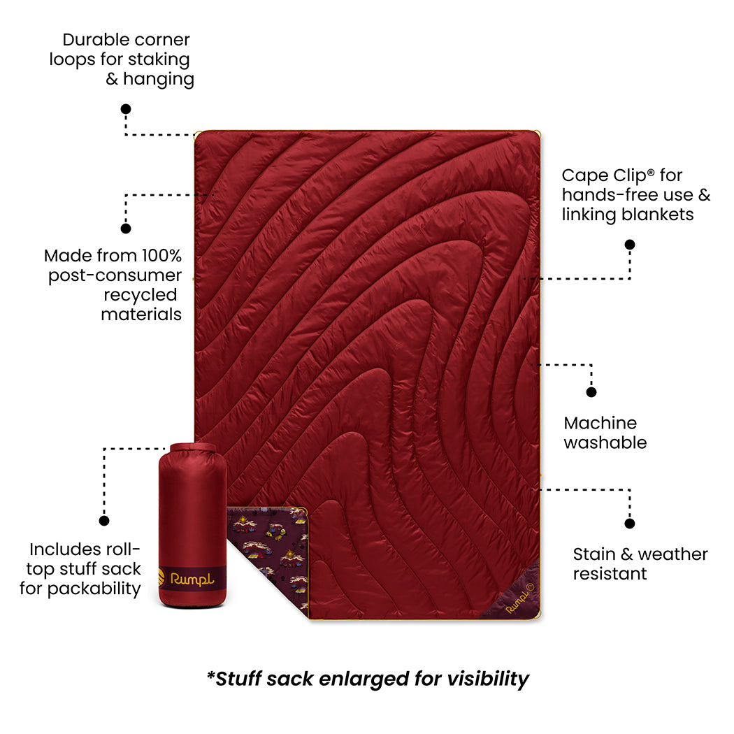 Original Puffy Blanket - Cherry Desert Cheers