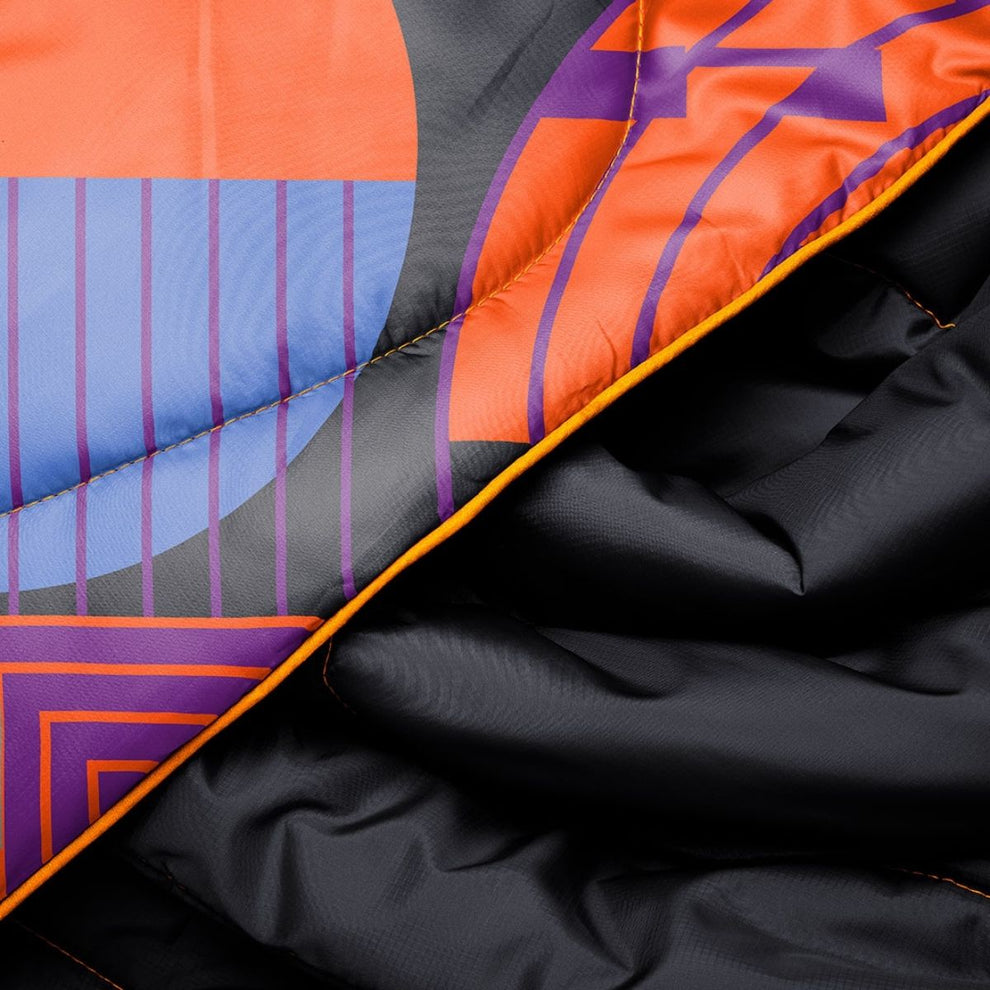 Original Puffy Blanket - Deep Violet Discoid