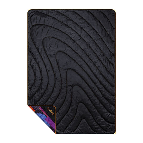 Original Puffy Blanket - Deep Violet Discoid