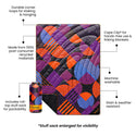Original Puffy Blanket - Deep Violet Discoid