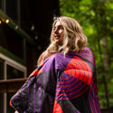 Original Puffy Blanket - Deep Violet Discoid
