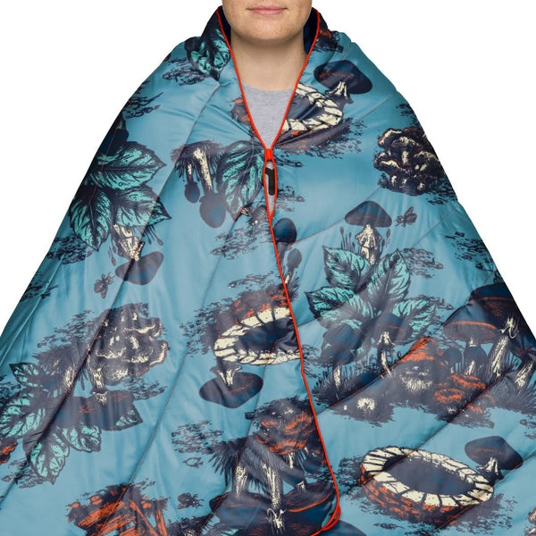 Original Puffy Blanket - Magic Mushrooms