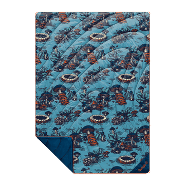Original Puffy Blanket - Magic Mushrooms