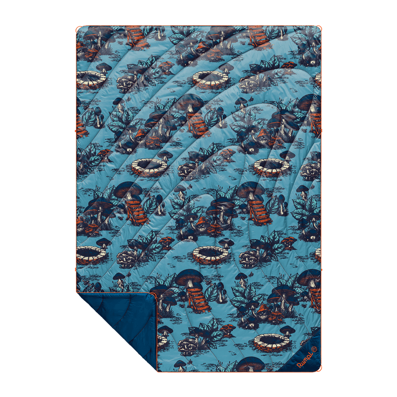 Original Puffy Blanket - Magic Mushrooms