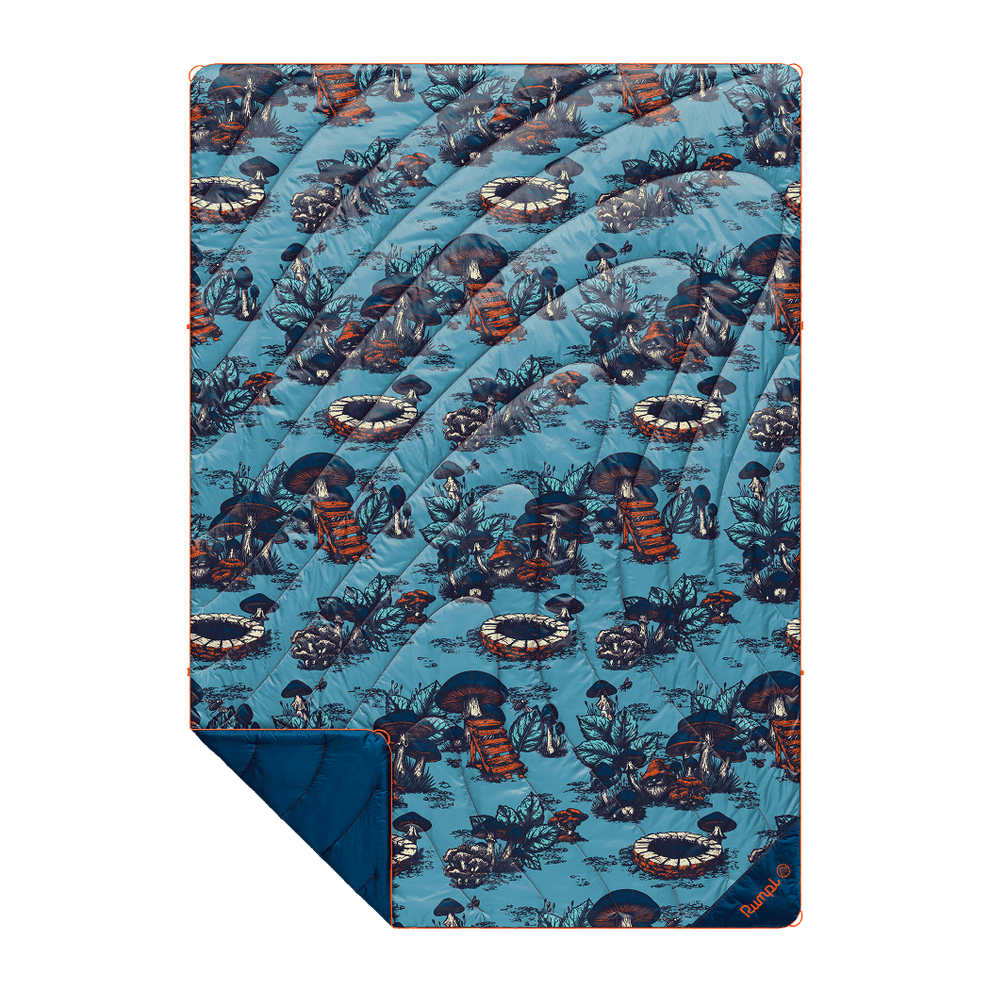 Original Puffy Blanket - Magic Mushrooms