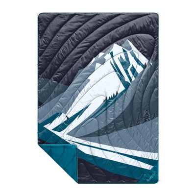 Original Puffy Blanket - Midnight Mountain Peak