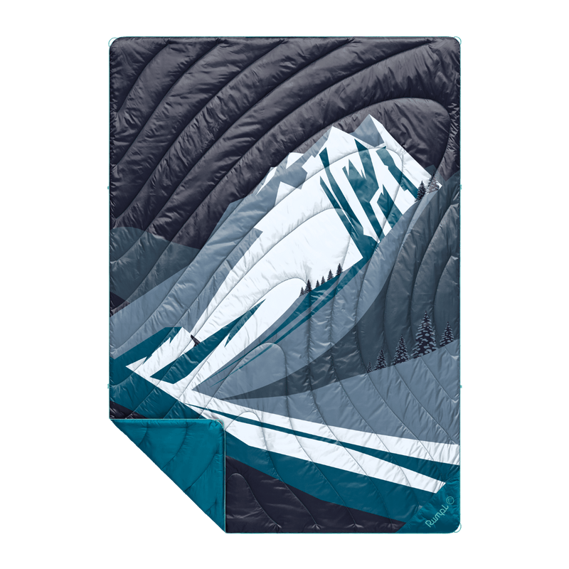 Original Puffy Blanket - Midnight Mountain Peak
