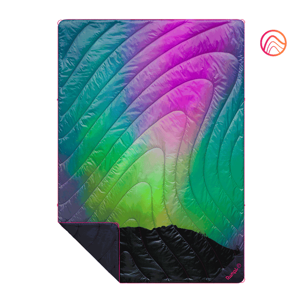 Original Puffy Blanket  - Northern Lights -  Custom