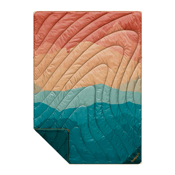 Original Puffy Blanket - Rocky Mountain Sunset Fade