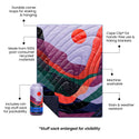 Original Puffy Blanket - Valley Dusk