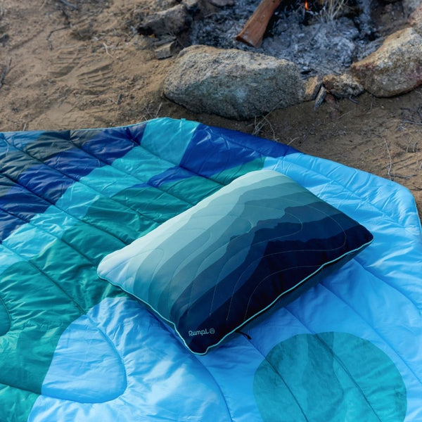 Original Puffy Blanket - Valley Seascape