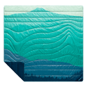 Original Puffy 2 Person Blanket - Seascape Ridge Mountains