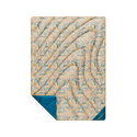Original Puffy Throw Blanket - Mustard Fern