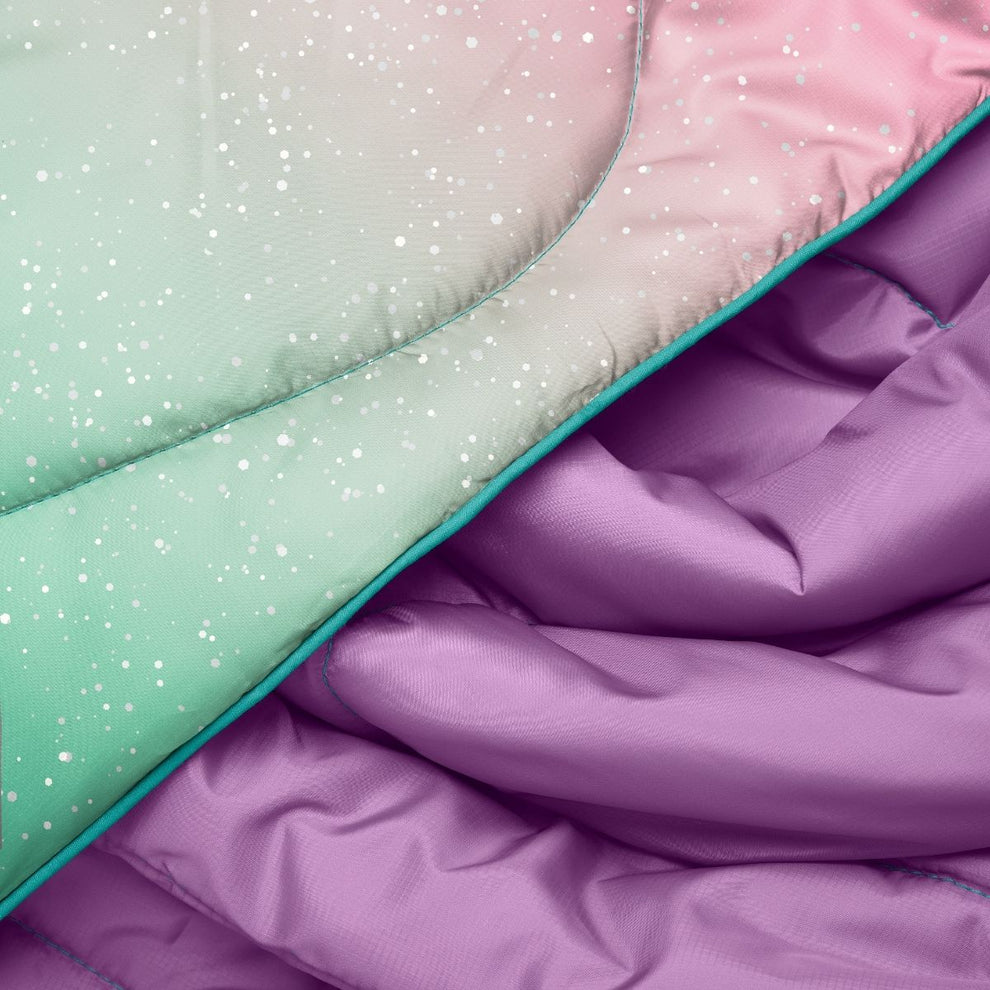 Original Puffy Throw Blanket - Unicorn Fade