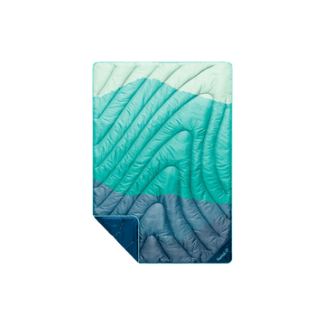 Original Puffy Mini Blanket - Seascape Ridge Mountains