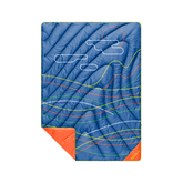 Original Puffy Throw Blanket - New Wave Blue