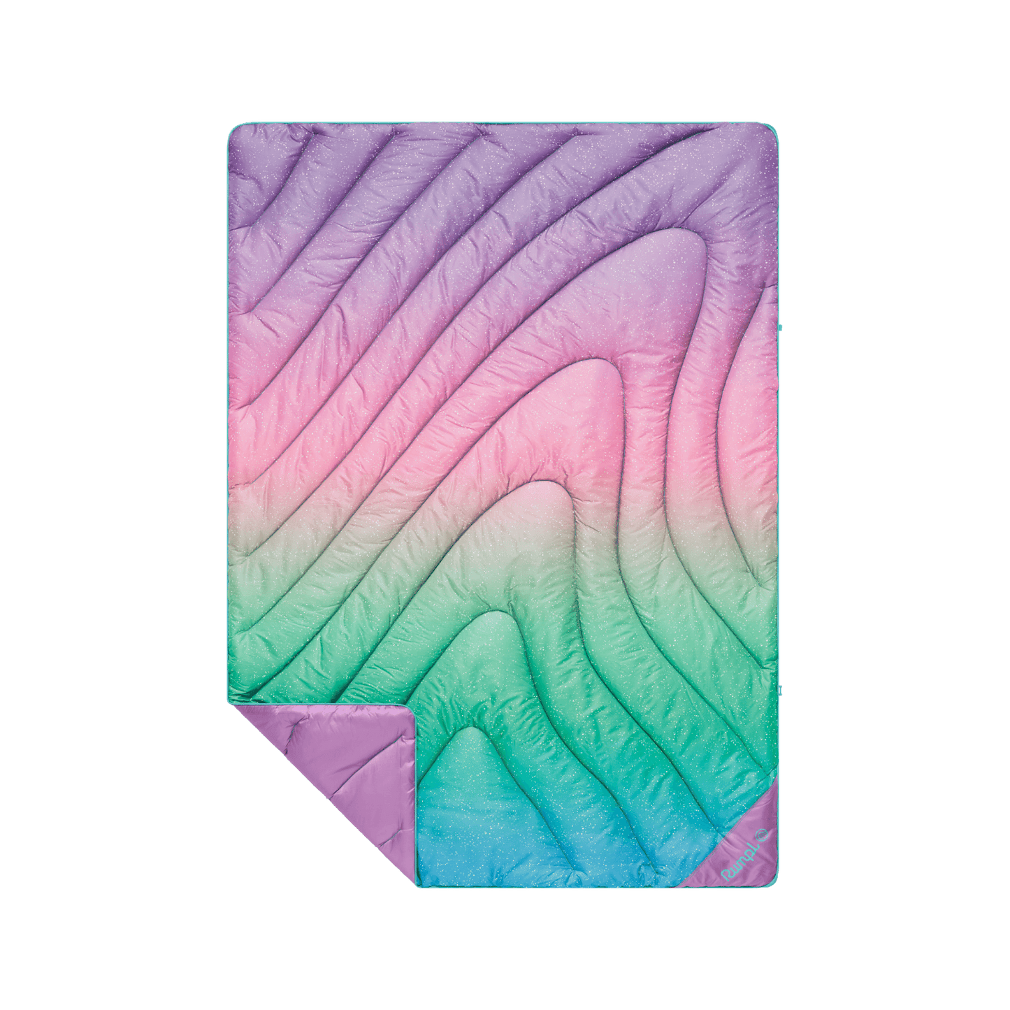 Original Puffy Throw Blanket - Unicorn Fade