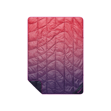 Travel Puffy Blanket - Berry Fade