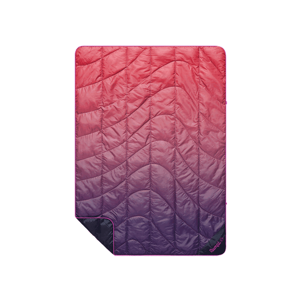 Travel Puffy Blanket - Berry Fade
