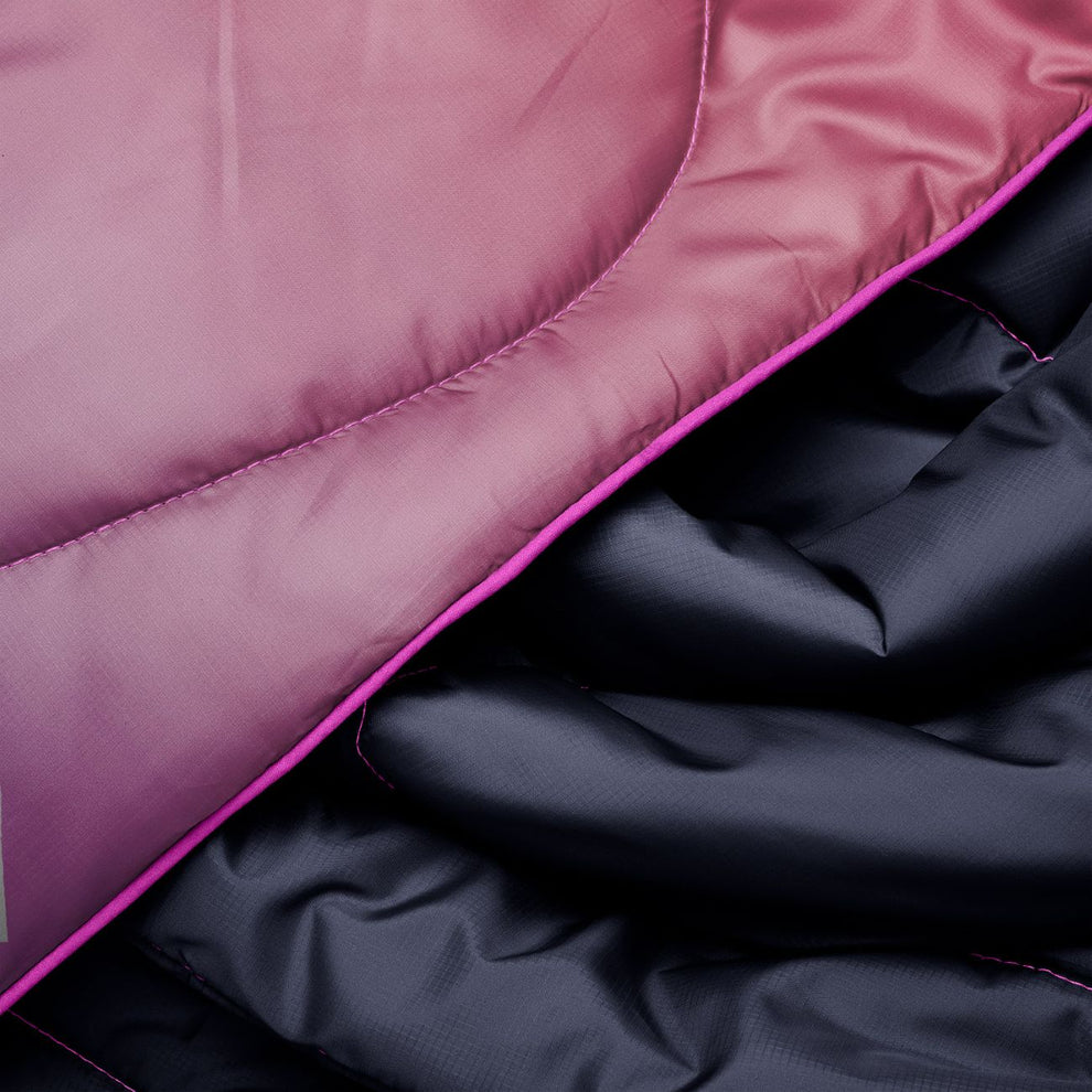 Travel Puffy Blanket - Berry Fade