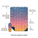 Travel Puffy Blanket - Horizon Fade
