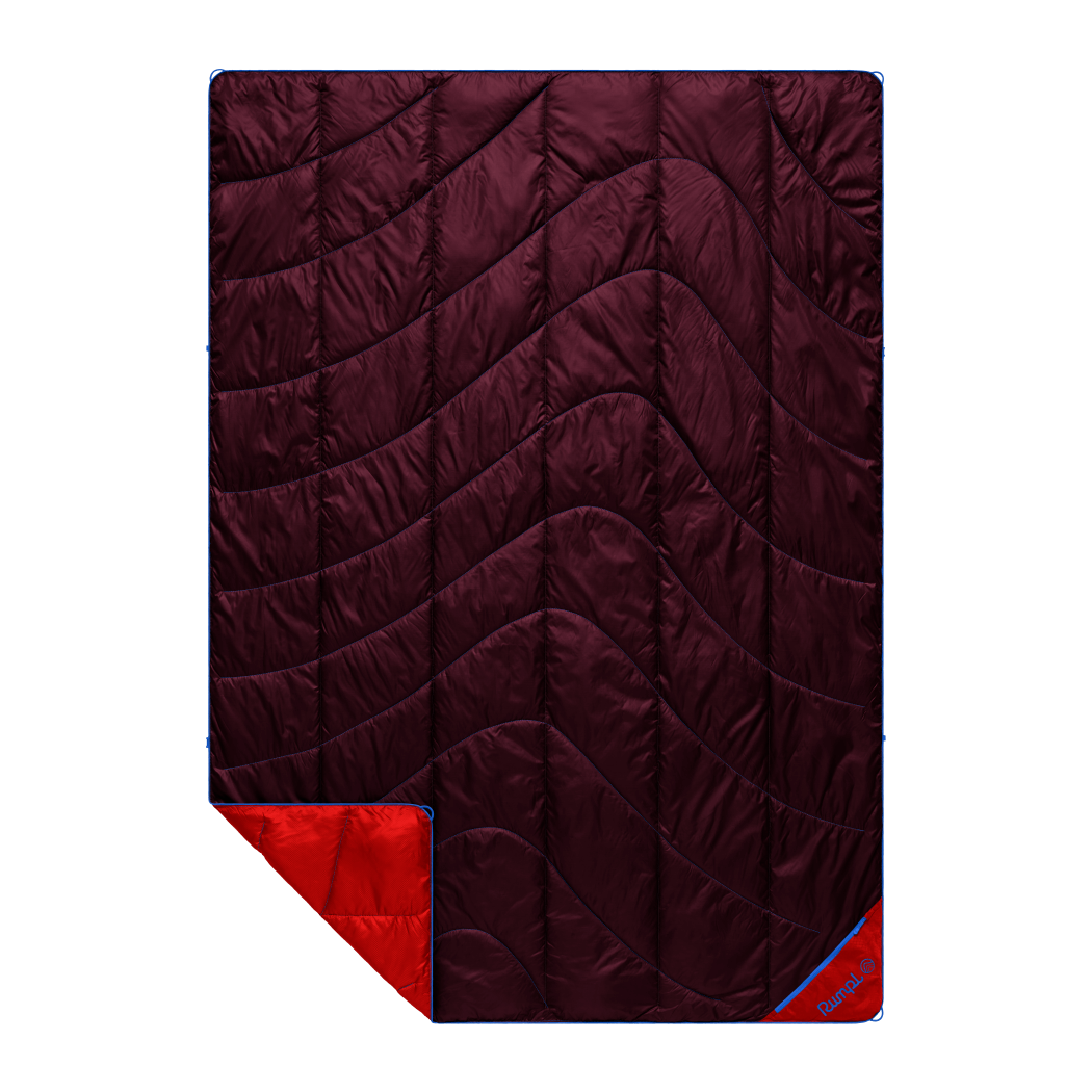 Backcountry Puffy Blanket - Fig Red