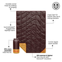 Backcountry Puffy Blanket - Redwood