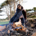 Campfire Puffy Blanket - Black Mocha