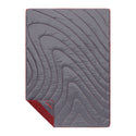 Campfire Puffy Blanket - Cherry Charcoal