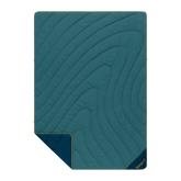 Campfire Puffy Blanket - Sage Navy