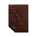 Campfire Puffy Throw Blanket - Black Mocha