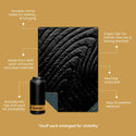 Original Puffy Blanket - Black - Custom