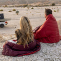 Original Puffy Blanket - Fig Cherry