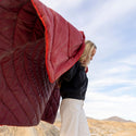 Original Puffy Blanket - Fig Cherry