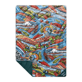Original Puffy Blanket - Fishe - Arctic Char