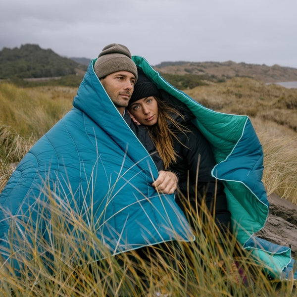Original Puffy 2 Person Blanket - Seascape