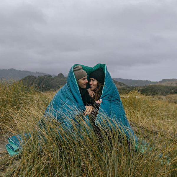 Original Puffy 2 Person Blanket - Seascape