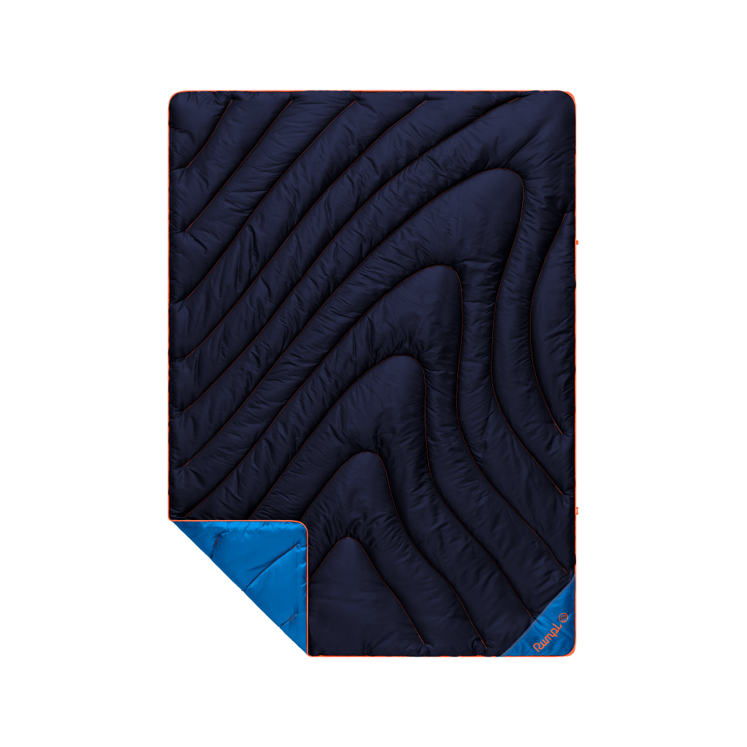 Original Puffy Throw Blanket - Midnight Blue