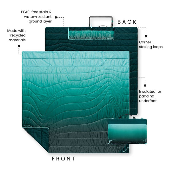 Stash Mat XL - Jade Fade