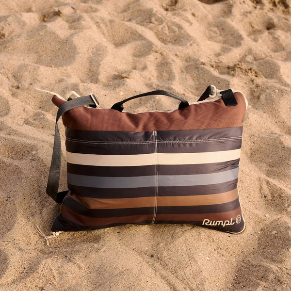Stash Mat XL - Mocha Mini Stripes