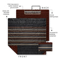 Stash Mat XL - Mocha Mini Stripes