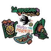 Woosah Sticker Pack - Protect the Porkies