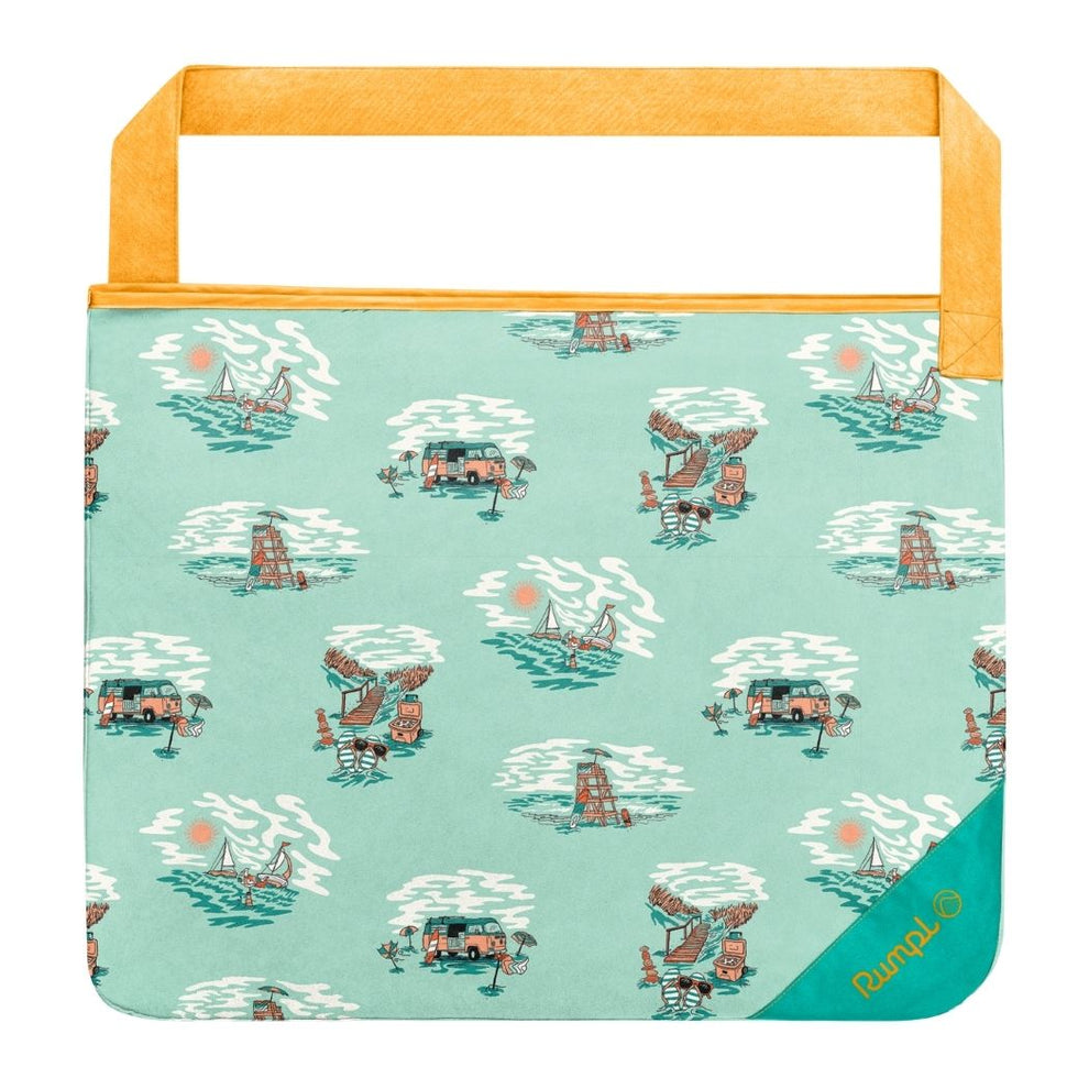 Tech Towel Tote Double - Aqua Outer Banks