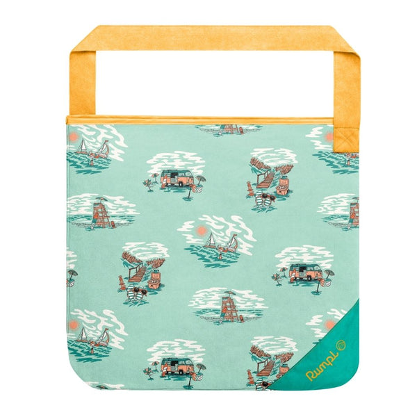 Tech Towel Tote - Aqua Outer Banks