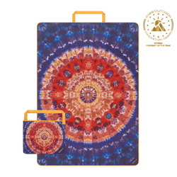 Tech Towel Tote Double - Tapestry Tie Dye