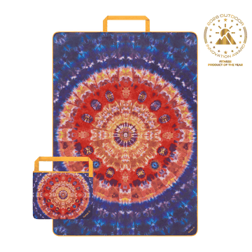 Tech Towel Tote Double - Tapestry Tie Dye