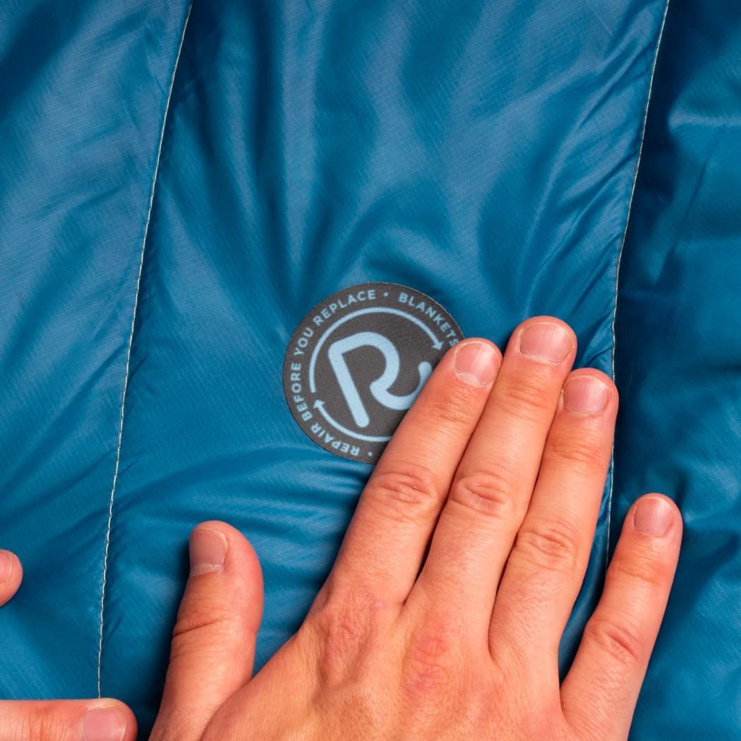 Noso NOSO Repair Patch - Rumpl Blue Logo Noso Repair Patch - Blue Circle Noso Patch