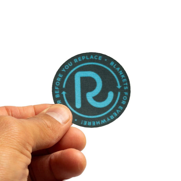 Noso NOSO Repair Patch - Rumpl Blue Logo Noso Repair Patch - Blue Circle Noso Patch
